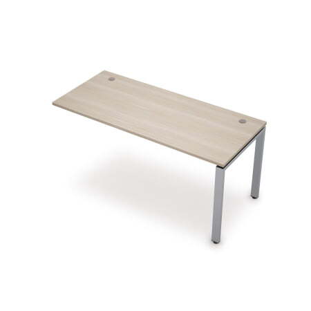 6МБК.6178 Линейная бенч-система, конечный модуль (1200x700x750) (Шамони светлый/Алюминий матовый)