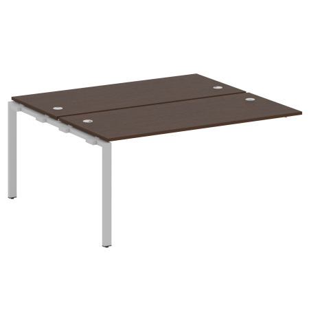 Проходной наборный элемент рабочей станции Metal System Style БП.ПРС-СП-2.4 1600x1475x750 (Венге Цаво/Серый металл)