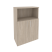 Шкаф средний широкий Onix O.ST-2.1 800x420x1207 (Тиквуд Светлый)