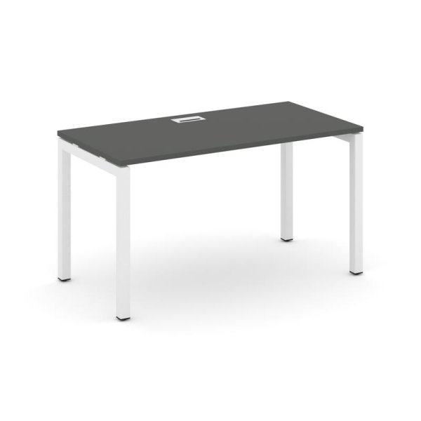 Стол письменный SN-5P.SP-001 (980х600х750) (Антрацит/Металл Белый)