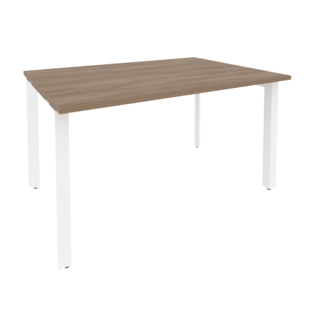 Стол переговорный Onix O.MP-PRG-1.3 1380x980x750 (Дуб Аризона/Белый Металл)