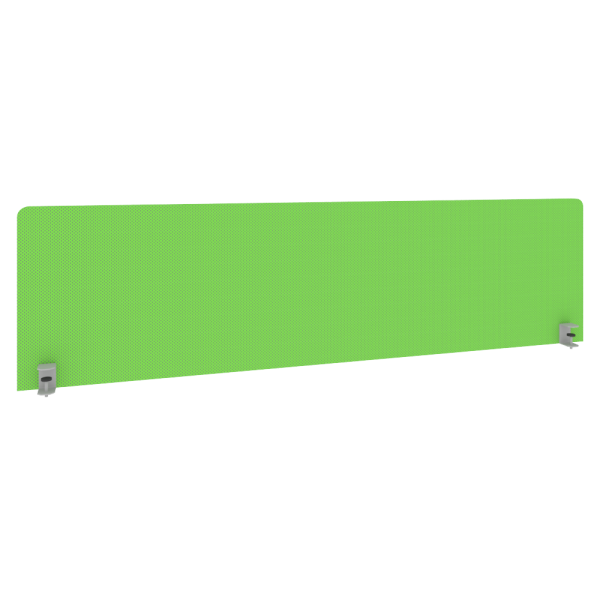 Экран тканевый для стола L1800мм Б.ТЭКР-5 1650x22x450 (Зелёный)