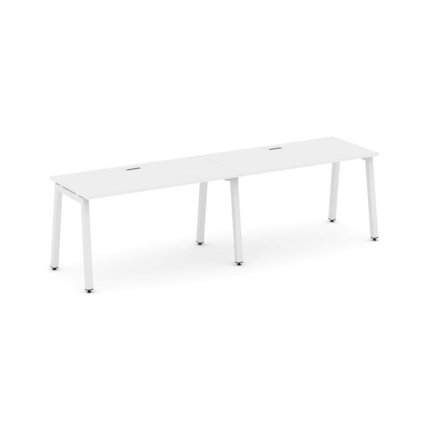 Рабочая станция 1 сторонняя SN-5A.ORS-001 (1960х600х750) (Белый/Металл Белый)