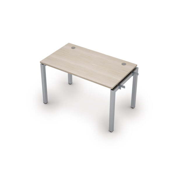 6МБН.5178  Линейная бенч-система, начальный модуль (1200x700x750) (Шамони светлый/Алюминий матовый)