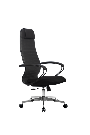 Кресло для руководителя Метта МЕТТА-21(MPRU)/подл.130/осн.004 (Темно-серый)