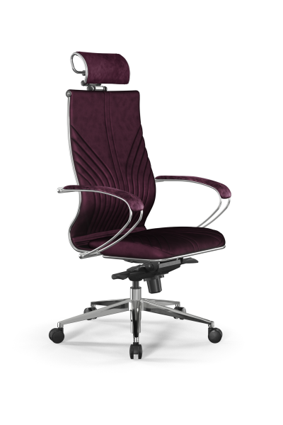 Кресло для руководителя Метта Samurai L2-13K - GoyaLE /Kc31/Wm31/K2cV/H2cV-3D(M06.B32.G11.W03) (Фиолетовый)