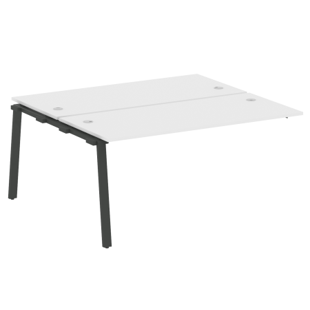 Проходной наборный элемент рабочей станции Metal System Style БА.ПРС-СП-2.4 1600x1475x750 (Белый/Антрацит металл)