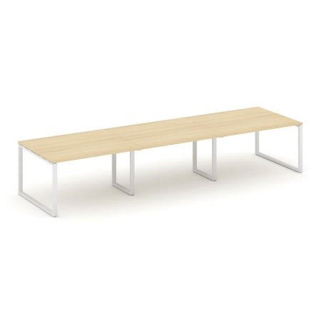 Стол переговорный SN-6O.SPRG-053.3 (4410х1180х750) (Акация Лорка/Металл Белый)