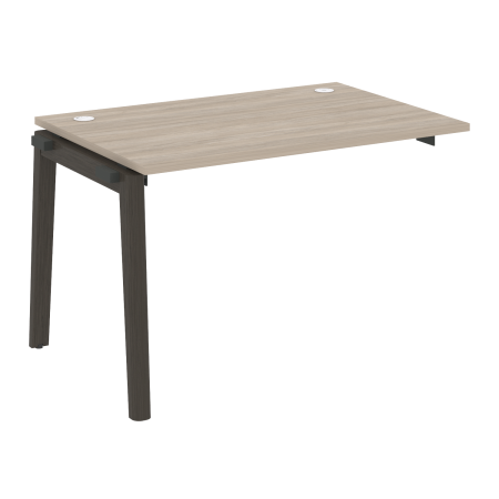 Наборный элемент рабочей станции на деревянных опорах Onix Wood OW.1.NRS-2.8 1180x800x750 (Дуб Аттик/Дуб Темный)
