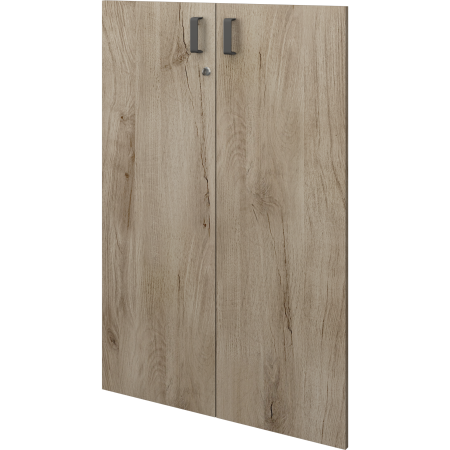 Дверь Смарт черные ручки СМД-38.Ф 784x18x1158 (Кронберг)