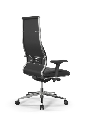 Кресло для руководителя Метта Samurai L1-11D - Infinity /Kc06/Wm06/D04P(M26.B32.G25.W03) (Черный)