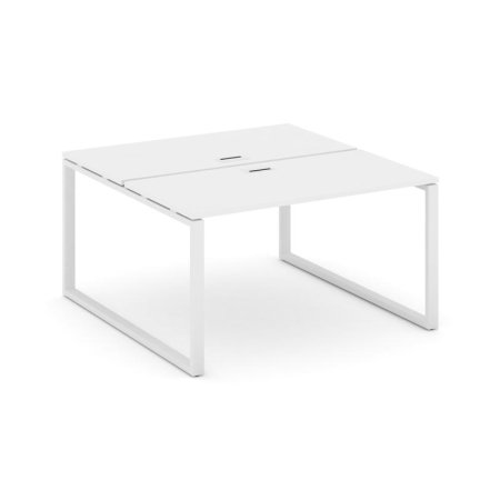 Рабочая станция 2-х сторонняя SN-6O.DRS-022 (1180х1632х750) (Белый/Металл Белый)