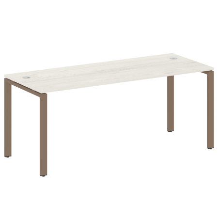 Стол письменный Metal System Style БП.СП-5 1800x720x750 (Дуб Наварра/Мокко металл)