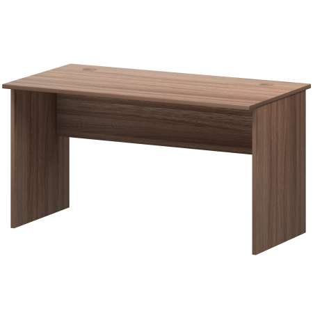 Стол с левым и правым кабель каналом Арго А-003.К 1400x730x760 (Темный шимо)