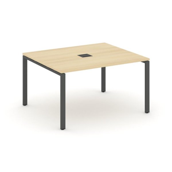 Стол переговорный SN-6P.SPRG-032 (1180х1180х750) (Акация Лорка/Металл Антрацит)