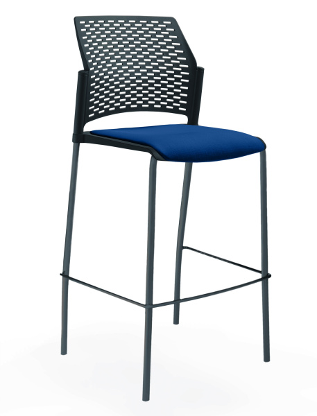 Стул барный Rewind ЦБ-00016929 Синий/Черный (Синий/Черный)