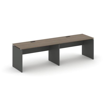 Рабочая станция 1 сторонняя SN-D.ORS-023 (2760х800х750) (Вяз Благородный/Антрацит)