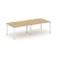 Стол переговорный SN-5P.SPRG-042.3 (2360х1180х750) (Тиквуд Светлый/Металл Антрацит)