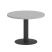 Стол журнальный круглый VR.SP-5-60.1G 600x600x450 (Серый/Белый Металл)