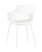 Стул Crocus с подушкой белый (Стул пластиковый Crocus белый)