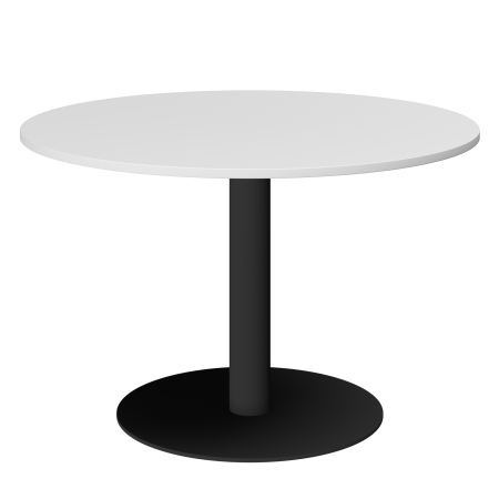 Стол круглый Арго-М АМ-Д120 1200x1200x760 (Белый/Антрацит)