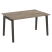 Стол переговорный на деревянных опорах Onix Wood OW.PRG-1.3 1380x980x750 (Тиквуд Светлый/Дуб Темный)