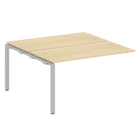 Проходной наборный элемент рабочей станции Metal System Style БП.ПРС-СП-2.3 1400x1475x750 (Акация/Серый металл)