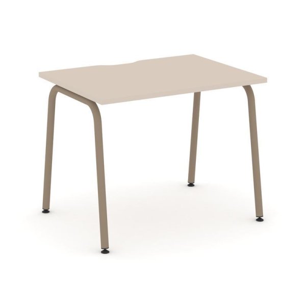Стол рабочий ES.SP-1-VK (980х730х750) (Капучино/Металл Латте)
