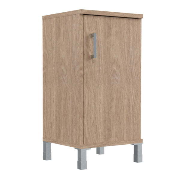 Шкаф 2 уровня, узкий , глухая дверь без замка, левая Born B-411.2 L 475x450x920 (Дуб Девон)