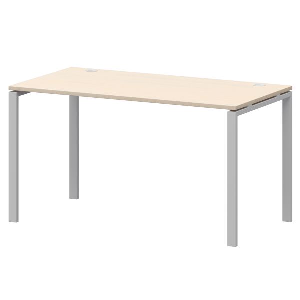 Стол на металлокаркасе Арго-М АМ-002.60 1200x600x760 (Бук/Белый)