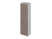 Офисный шкаф для документов высокий узкий Public comfort P-561 570x406x2100 (Белый/Джара Госфорт)