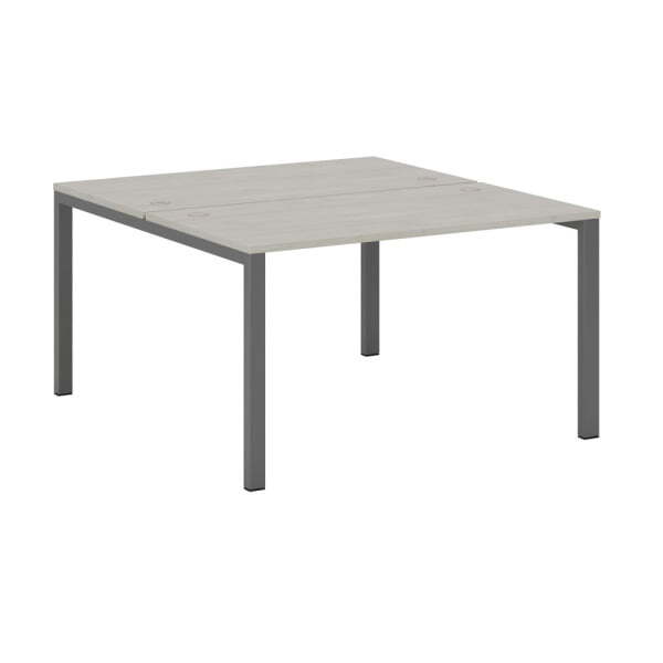 Бенч-система две столешницы New Line NLN36318224 1350x1466x750 (Дуб шамони светлыйЧерный)