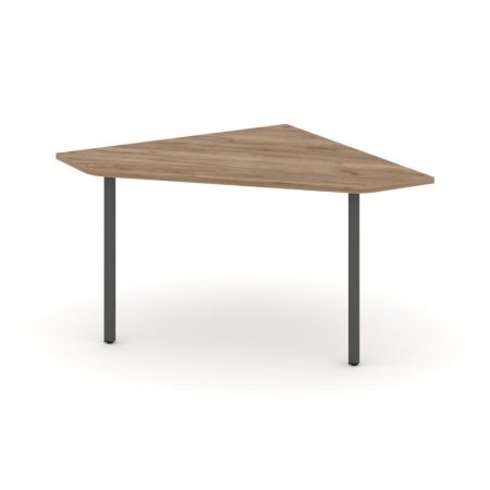 Угловой элемент переговорного стола SN-4.UPRG-031 (1180х1180х750) (Дуб Табак/Металл Антрацит)