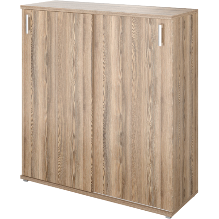 Стеллаж с раздвижными дверями Аргентум НТ-412 1200x445x1280 (Дуб сафари)