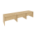 Рабочая станция Onix O.RS-3.2.8 3540x800x750 (Тиквуд Светлый)