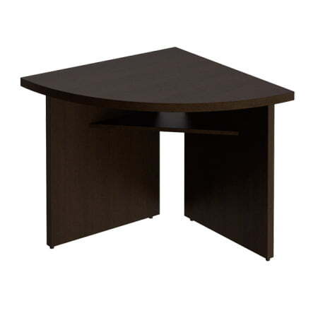Секция стола переговоров угловая Борн B 306 800x800x750 (Венге)