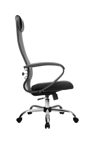 Кресло для руководителя Метта МЕТТА-11(MPRU)/подл.130/осн.003 (Темно-серый)