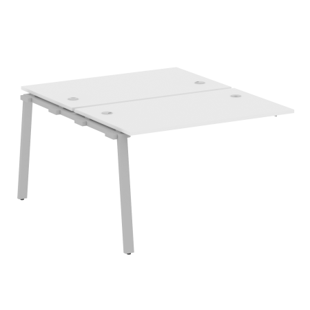 Проходной наборный элемент рабочей станции Metal System Style БА.ПРС-СП-2.2 1200x1475x750 (Белый/Серый металл)