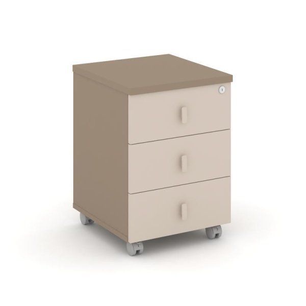 Тумба мобильная ES.ТМ-3 (432х460х611) (Латте/Капучино)