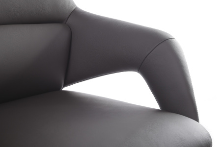 Стул офисный Aura-ST FK005-C Антрацит (Антрацит)