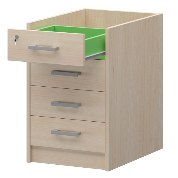 Корпус тумбы приставной Арго АТ-07 440x600x740 (Бук)