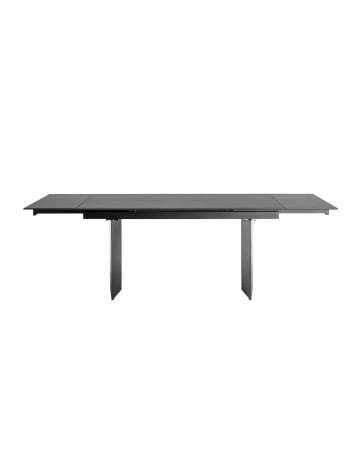 Стол обеденный Селин раскладной 160-240*90 керамика темная (Стол обеденный Селин черный)