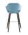 Стул барный Саймон велюр пыльно-голубой (Стул барный Саймон пыльно-голубой)