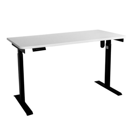 Стол c электроприводом LA-T33-E6 (1400x700x725-1165) (Белый | Черный)