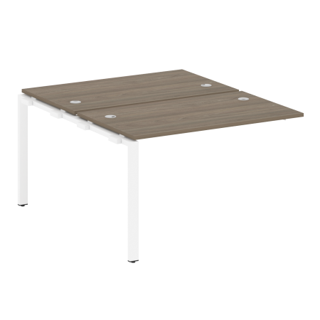 Проходной наборный элемент рабочей станции Metal System Style БП.ПРС-СП-2.2 1200x1475x750 (Вяз/Белый металл)