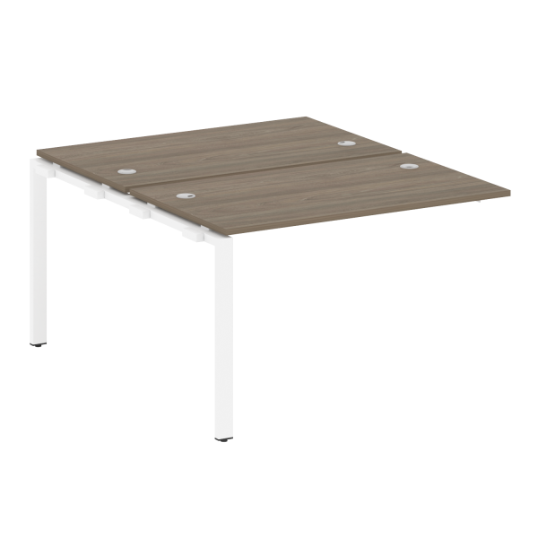 Проходной наборный элемент рабочей станции Metal System Style БП.ПРС-СП-2.2 1200x1475x750 (Вяз/Белый металл)