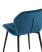 Стул Эдвин велюр синий (Стул кухонный Эдвин синий)