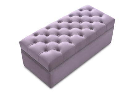 Банкетка Marcele 800 (820x420x450) Пудровый (Пудровый)