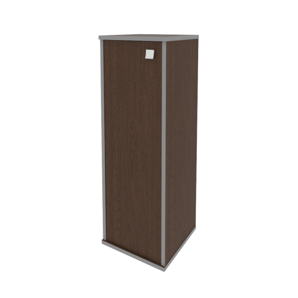 Шкаф средний  узкий, левый Style Л.СУ-2.3Л 412x410x1215 (Венге Цаво)