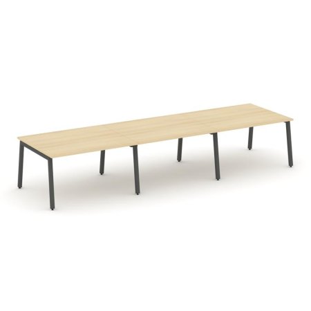 Стол переговорный SN-5A.SPRG-053.3 (4410х1180х750) (Акация Лорка/Металл Антрацит)